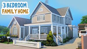 3 bedroom family home the sims 4