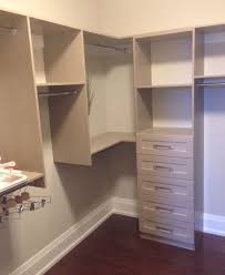 walk in closet organizer custom built