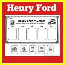 Henry Ford Worksheet Activity Henry Ford Ford Powerpoint