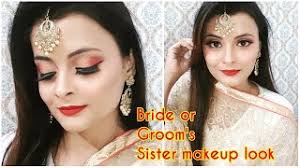 sister makeup look for wedding
