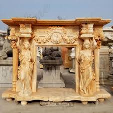 Mantels For Stone Fireplaces Marble