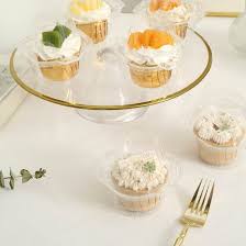 Clear Plastic Individual Cupcake Boxes