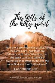 59 gifts of the holy spirit verses
