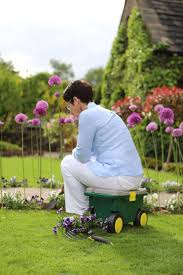 2 In 1 Wheeled Garden Kneeler Gardening