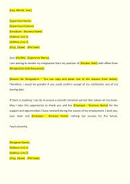 resignation letter format how to