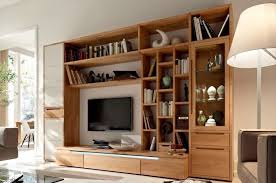 Wooden Finish Wall Unit Combinations