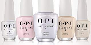 gel manicures with opi gel break