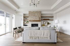 Floating Shelves Around Fireplace Ideas