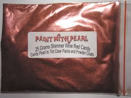 Shimmer Wine Red Candy Pearl Color