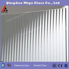 China Manufacturing Fluted Glass Panels