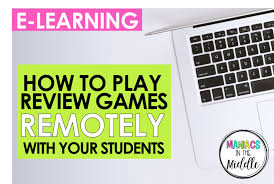 how to play review games remotely with