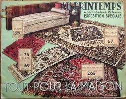 rugs carpets 1936 french trade catalog