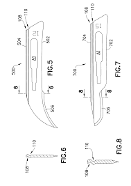 Patent Us20100125289 Scalpel Blade Having Dual