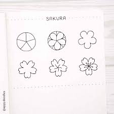 17 easy spring flower drawings masha