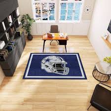 fanmats dallas cowboys 5ft x 8 ft plush area rug