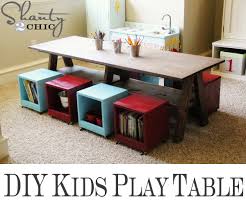 Playroom Kids Table Diy Shanty 2 Chic