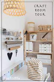 Craft Room Tour In A Small Attic Space
