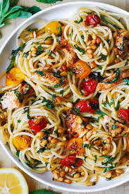 pasta with roasted cherry tomatoes