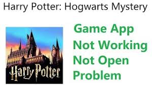 harry potter hogwarts mystery game not