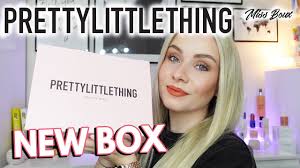 prettylittlething beauty box unboxing