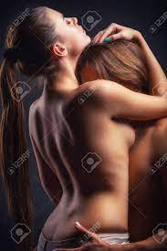 Sexy Love Couple On Dark Background Stock Photo, Picture and Royalty Free  Image. Image 40793533.