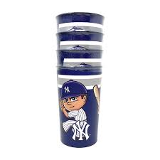 new york yankees party cup 4 pack