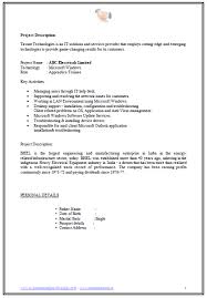 Brilliant Ideas of Sample Resume Format For Experienced Person About Service Pinterest