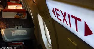 emergency exit row seat on your flight