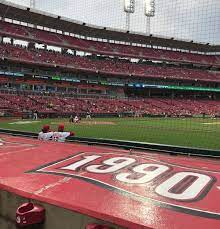 section 130 at great american ball park