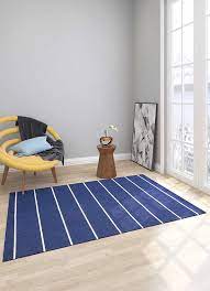 aqua blue flat weaves wool rugs dr 119