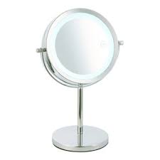 cosmetic mirror led light chrome
