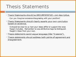 How to write a thesis statement in   minutes 