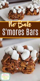 no bake s mores bars