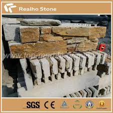 Exterior Rustic Quarzite Stone Wall