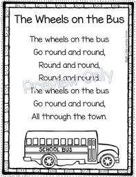 Do you usually take the bus? Wheels On The Bus Printable Worksheets Teachers Pay Teachers