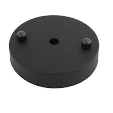 We'll review the issue and make a decision about a partial or a full refund. Ceiling Plate Straight Edge Disc Base Pendant Light Accessories Black 100mmx20mm Ebay