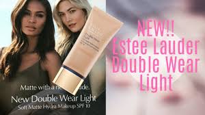 new estee lauder double wear light soft