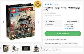 LEGO 70620 Ninjago City im Angebot für 239,99 Euro (20% Rabatt)
