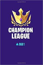 There are currently no active tournaments. Champion League Notebook Lined Journal For Fortnite Champion League Division 7 Notebook Diary Gift For Your Trash Duo 120 Pages Amazon De Notebook Champion League Fremdsprachige Bucher