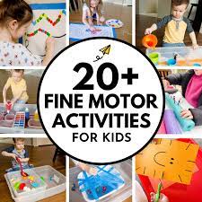 20 fine motor activities busy toddler