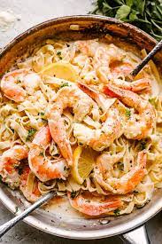 creamy shrimp alfredo pasta easy