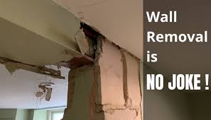 Wall Removal It S No Joke Laytoe