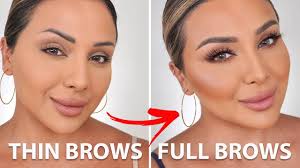 how to make sp eyebrows look fuller