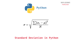 calculate standard deviation in python