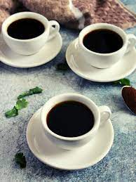 Around two billion cups are enjoyed every morning, according to the british the brewed drink, made from roasted coffee beans, contains a stimulant called caffeine. Black Coffee For Weight Loss Yummy Indian Kitchen