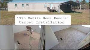 carpet installation in the bedrooms