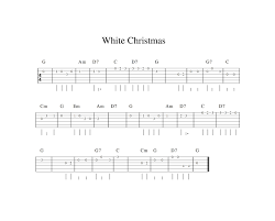 White Christmas Easy Guitar Tab In 2019 Electric Guitar