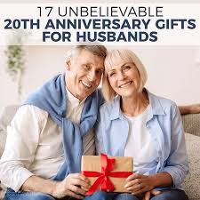 20th anniversary gifts for husbands