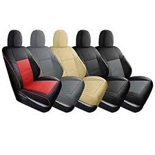 Tapha Faux Leather Seat Cover Set For