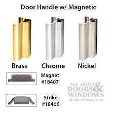 Shower Door Handle W Magnetic Catch